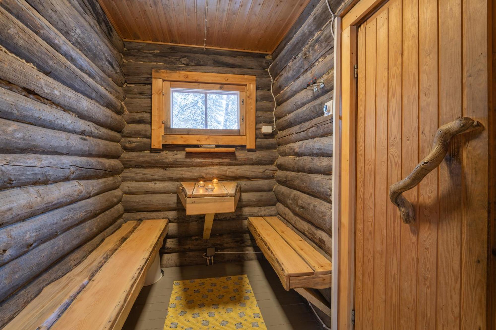Kuukkeli Log Houses Aurora Cabin - Jaspis Сааріселькя Екстер'єр фото